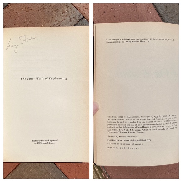 Vintage Book The Inner World of Daydreaming Brain Arcane ESP Fantasy Mind - Picture 7 of 8